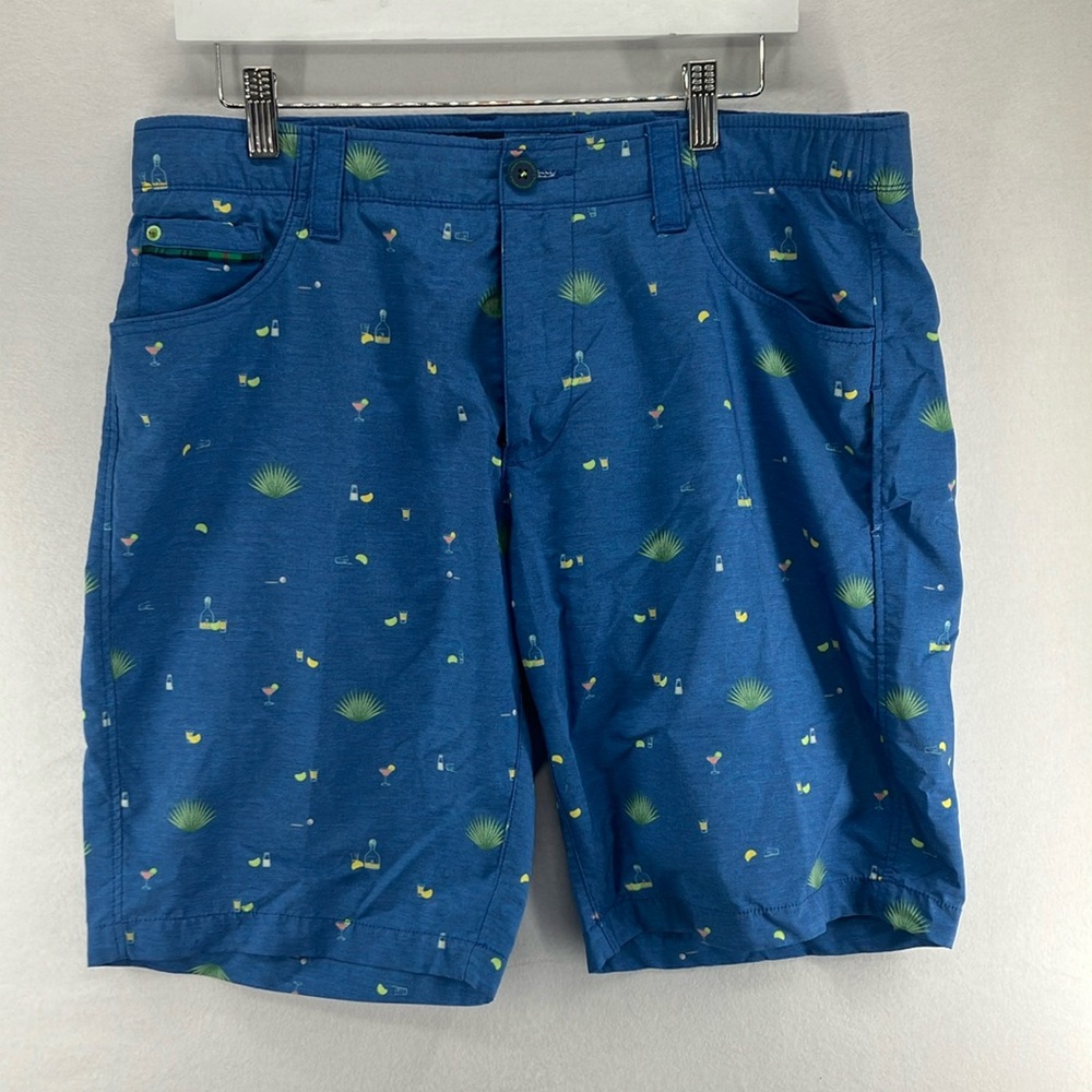 William Murray Golf Patterned Shorts - Size 34